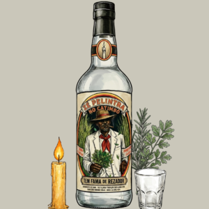 Garrafa de Cachaça Mestre Zé Pelintra